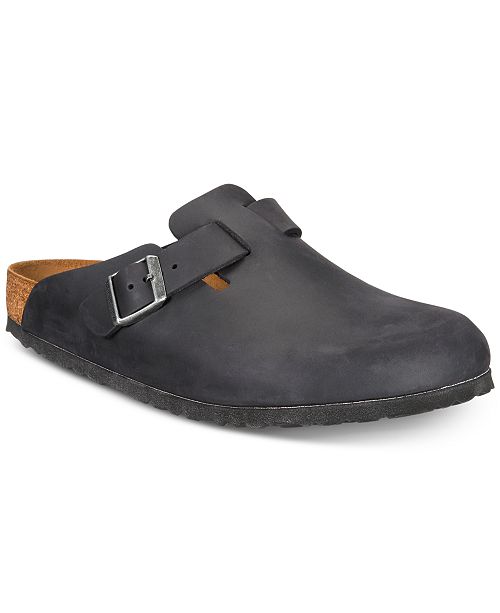 Men's Boston Leather Clogs