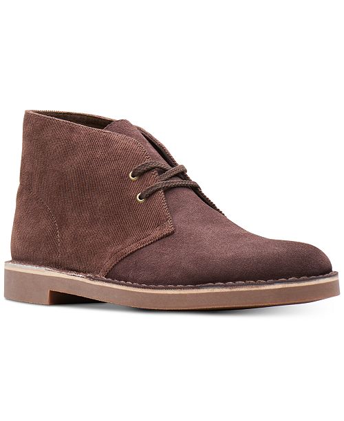 Men's Limited Edition Corduroy Bushacre Chukka Boots, Created for Macy's