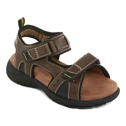 Okie Dokie Lil Lewellyn Boys Strap Sandals - Toddler