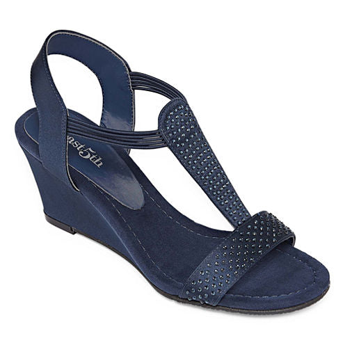 east 5th Gaby Womens Wedge Sandals