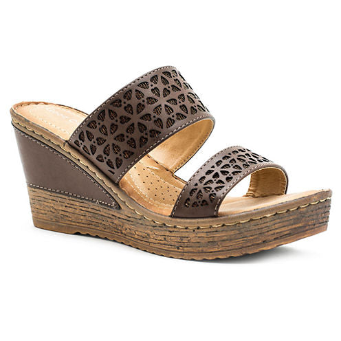 GC Shoes Perry Womens Wedge Sandals