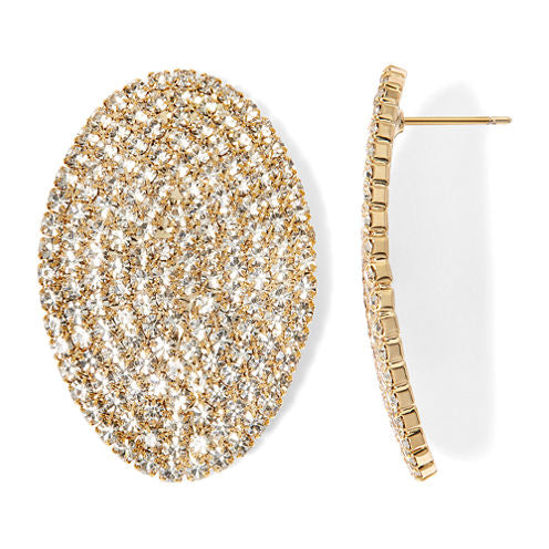 Natasha Gold-Tone Crystal Earrings