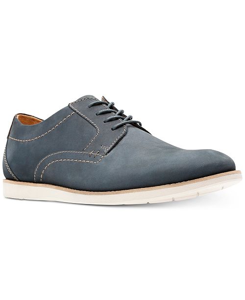 Men's Raharto Suede Plain-Toe Oxfords