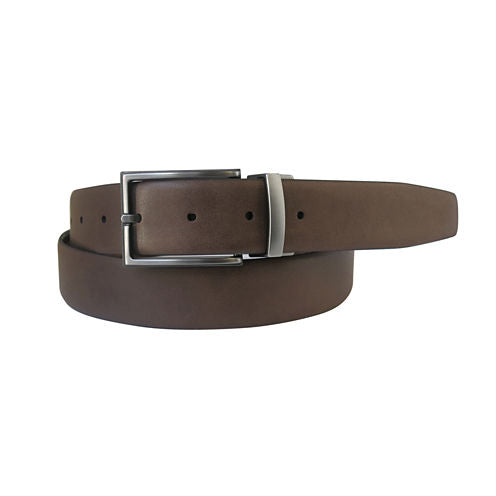 Geoffrey Beene Mens Reversible Belt