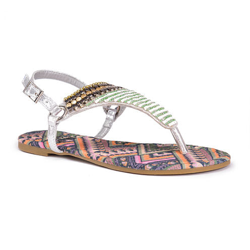 Muk Luks Sheena Womens Flat Sandals