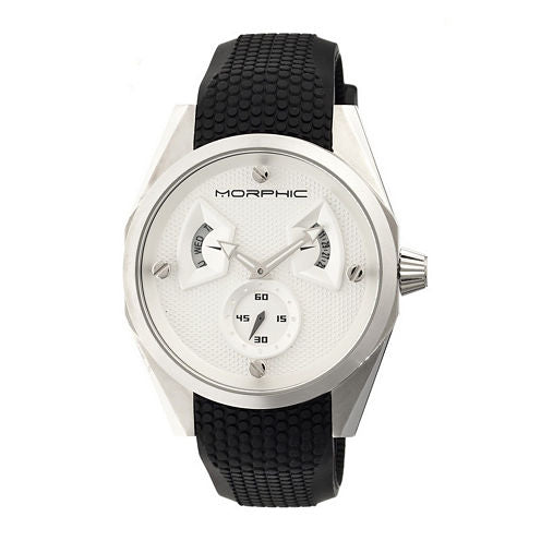 Morphic Unisex Black Strap Watch-Mph3401