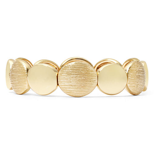 Monet® Gold-Tone Stretch Bracelet