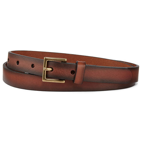 Mixit™ Leather Skinny Belt