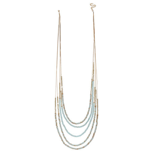 Mixit Womens Strand Necklace