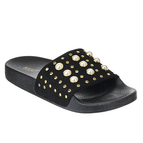 Mixit Pearl Pool Womens Slide Sandals