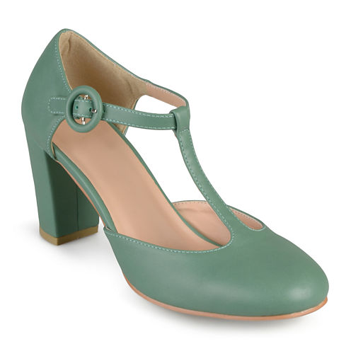 Journee Collection Talie T-Strap Pumps