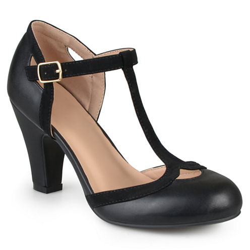 Journee Collection Olina-Wd Womens Pumps-Wide