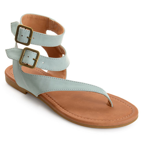 Journee Collection Kyle Womens Flat Sandals