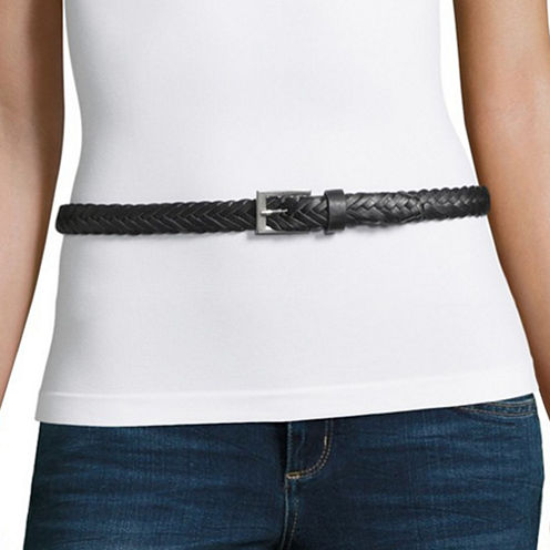 Mixit Braided Skinny Belt