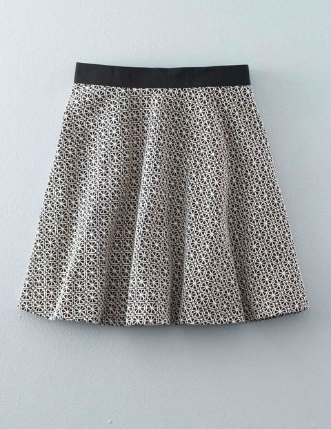 Floral Jacquard Skirt