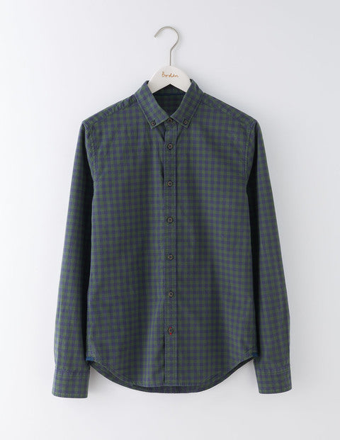 Slim Fit Casual Poplin Shirt