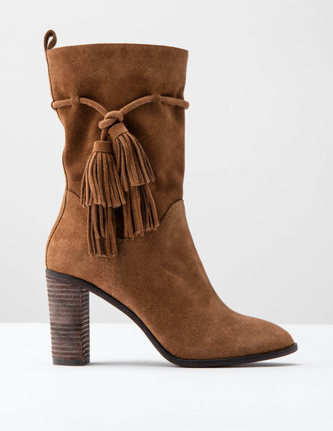 Slouchy Tassel Boot