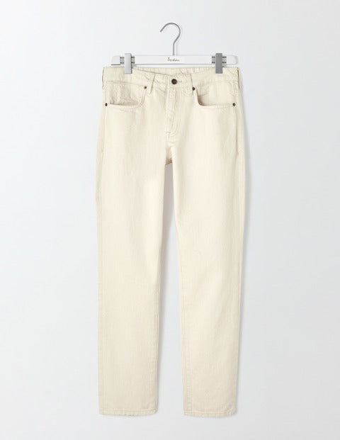 Straight Leg Twill Jeans