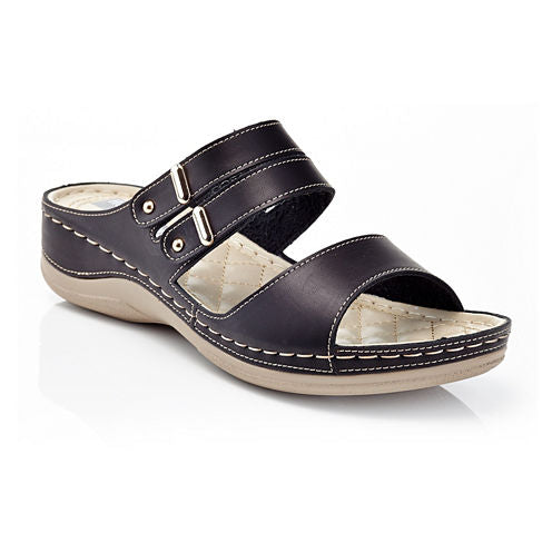 Henry Ferrera Comfort-Aaa/Brown Womens Flat Sandals