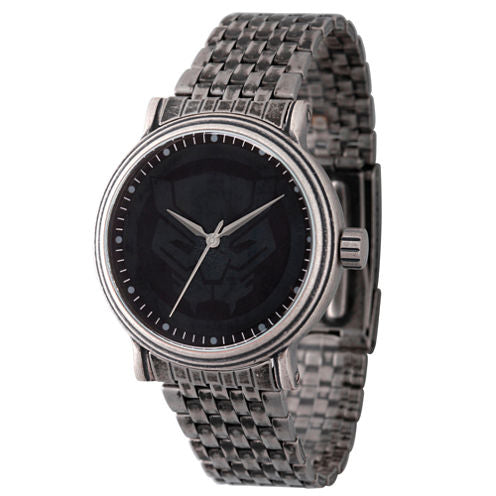 Marvel Mens Silver Tone Strap Watch-Wma000204