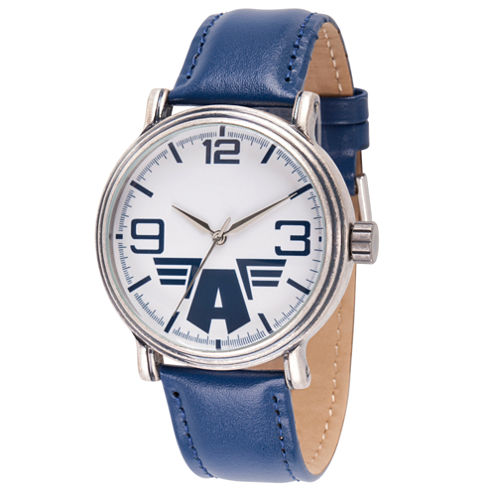 Marvel Mens Blue Strap Watch-Wma000205