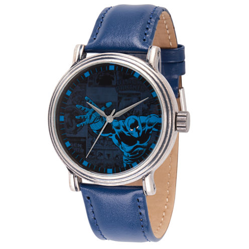 Marvel Mens Blue Strap Watch-Wma000195