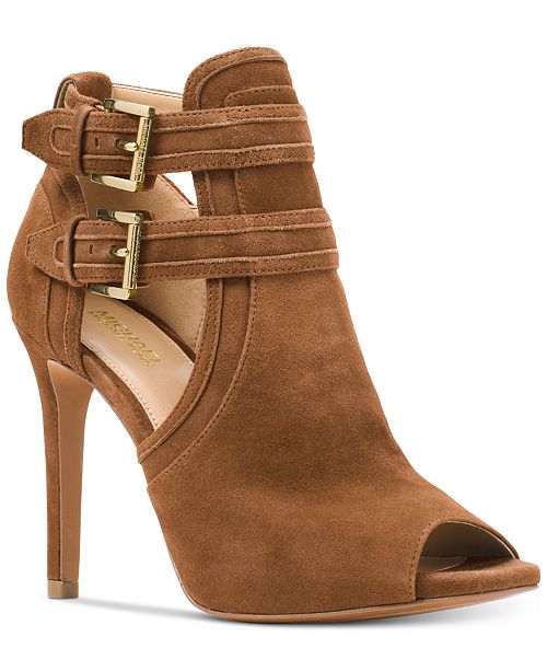 Blaze Peep-Toe Dress Booties