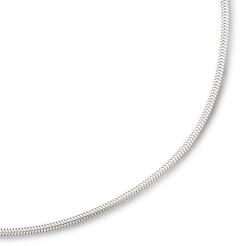 Made in Italy Sterling Silver 18-24" 2mm Snake Chain