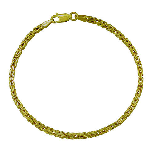 Made in Italy 14K Round Byzantine Bracelet