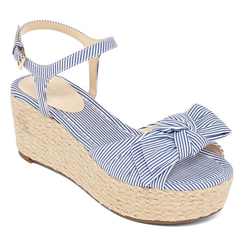 Liz Claiborne Brooklyn Womens Wedge Sandals