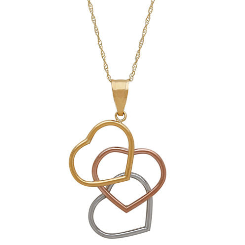 Limited Quantities! Womens 10K Gold Pendant Necklace