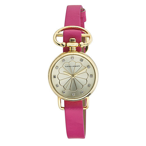 Laura Ashley Ladies Pink/Gold Heirloom Watch La31001Yg