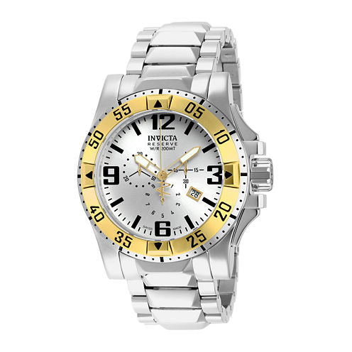 Invicta® Excursion Reserve Mens Stainless Steel Chronograph Watch 14039