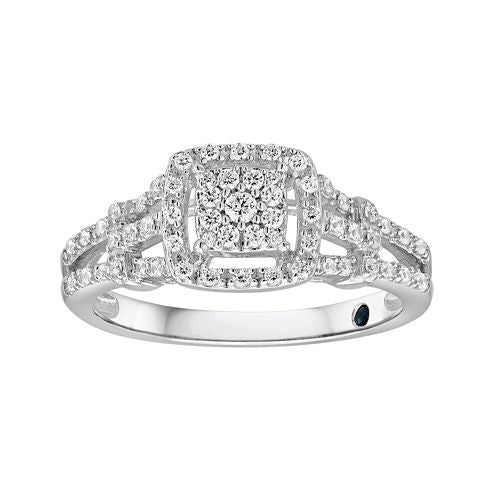 I Said Yes™ 1/3 CT. T.W. Diamond Engagement Ring