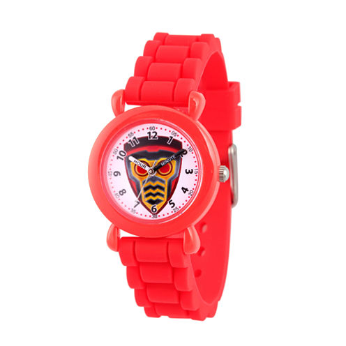 Guardian Of The Galaxy Marvel Boys Red Strap Watch-Wma000144