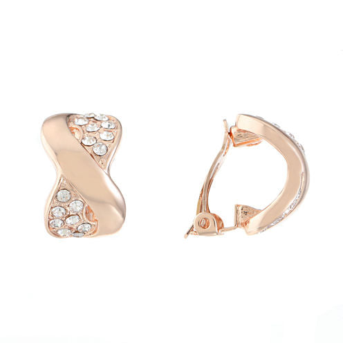 Gloria Vanderbilt Brass 20.8mm Hoop Earrings