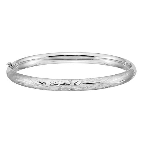 Girls 14K Gold Bangle Bracelet