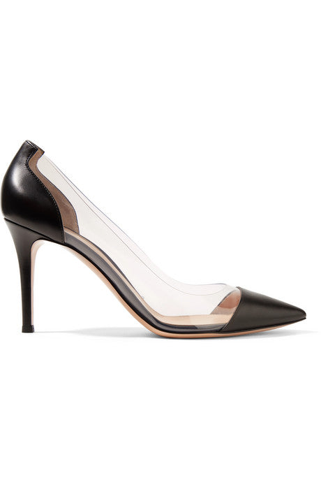 Plexi 85 leather and PVC pumps
