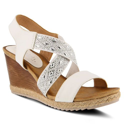 Patrizia Luminate Womens Wedge Sandals