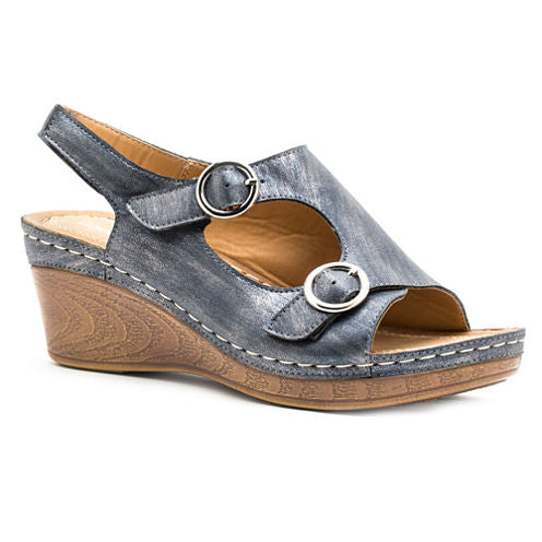 GC Shoes Melba Womens Wedge Sandals