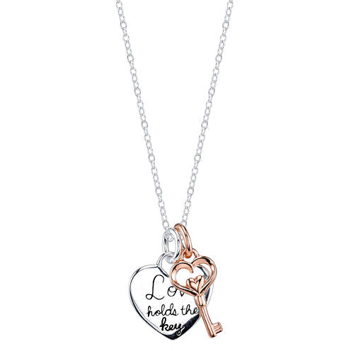 Footnotes Womens Pendant Necklace