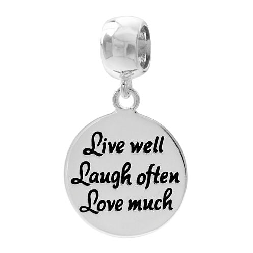 Forever Moments™ Live, Laugh, Love Charm Bracelet Bead