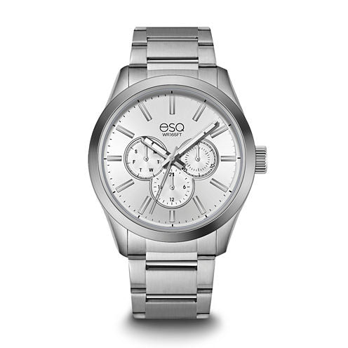 Esq Mens Silver Tone Bracelet Watch-37esq001001a