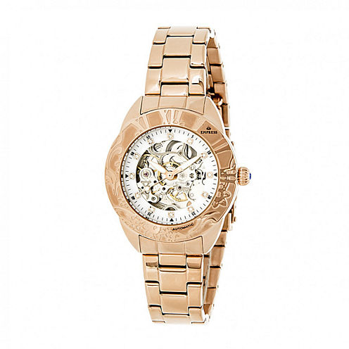 Empress Unisex Rose Goldtone Bracelet Watch-Empem1103