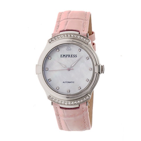 Empress Unisex Pink Strap Watch-Empem2202