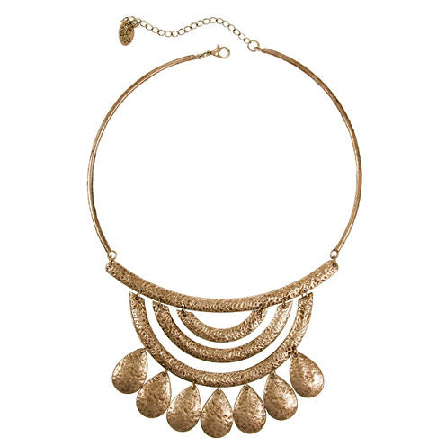 EL by Erica Lyons 6/25 El Plum Womens Collar Necklace