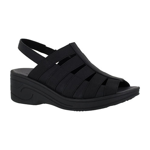 Easy Street Floaty Womens Wedge Sandals