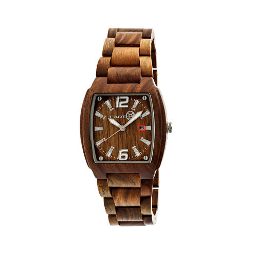 Earth Wood Sagano Olive Bracelet Watch with Date ETHEW2404