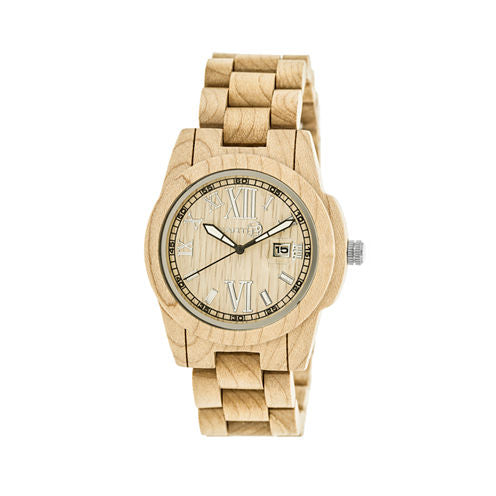 Earth Wood Khaki Bracelet Watch