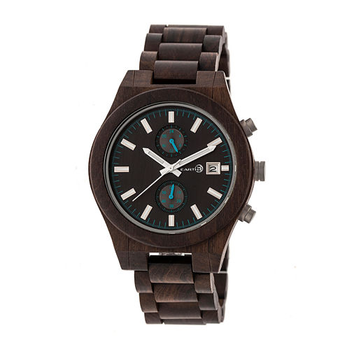 Earth Wood Castillo Unisex Brown Bracelet Watch-Ethew5102